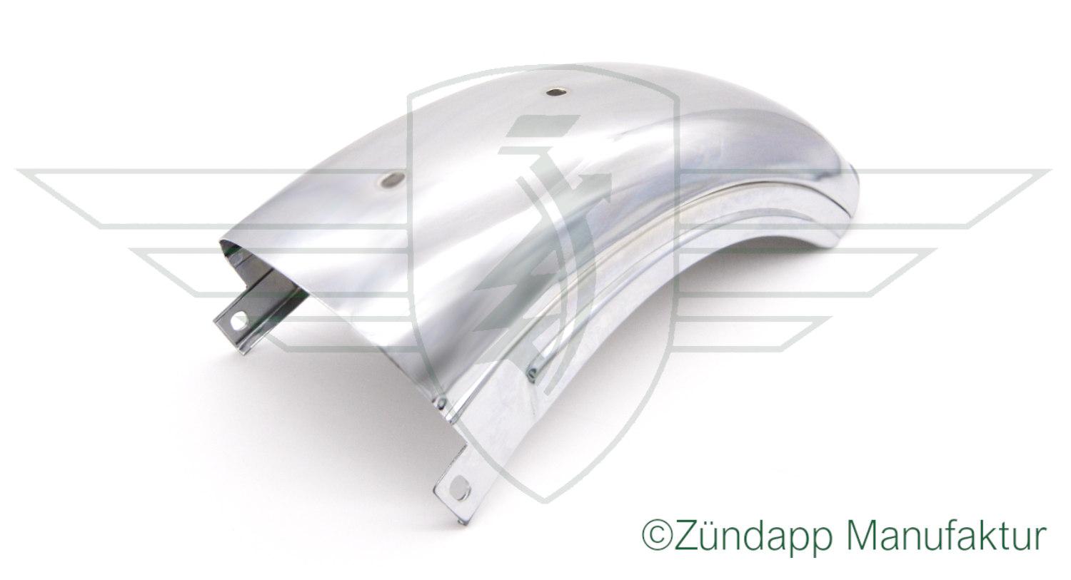 Rear mudguard chrome plated
